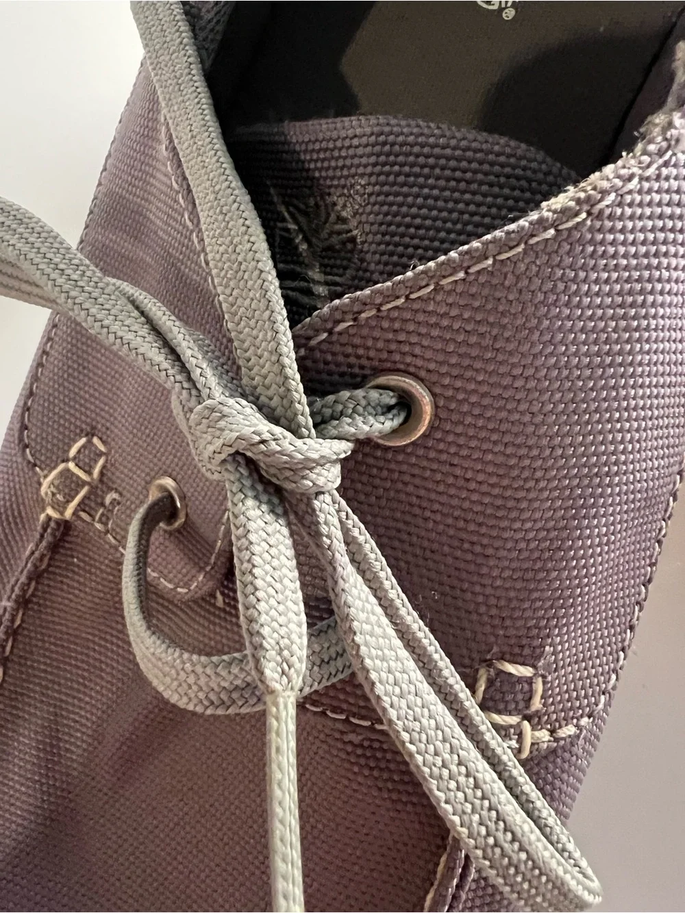 Timberland Men’s Casual Canvas Boat Shoes - Gray Size 12